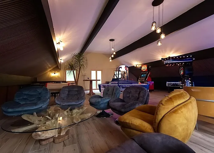 Familial Avec Salle De Jeux Et Spa, Pres De Gerardmer, Pour 15 Pers. - Fr-1-589-647 Prázdninový dům Ban-sur-Meurthe-Clefcy